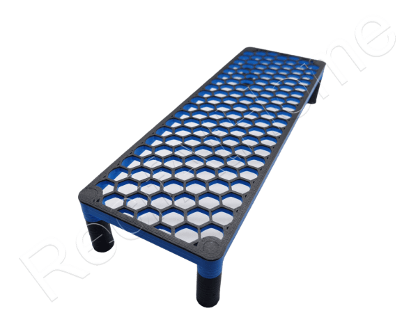 Large Free Standing Suction Cup Underglow Frag Racks Aquaprint Bleu 30X10cm 4,3cmH