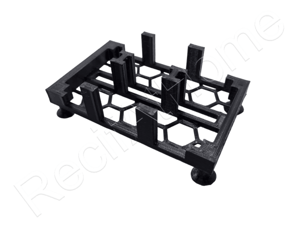 2 Brick Stand Bio Brick Stands Aquaprint Noir Lxlxh 12x7,5x3 cm