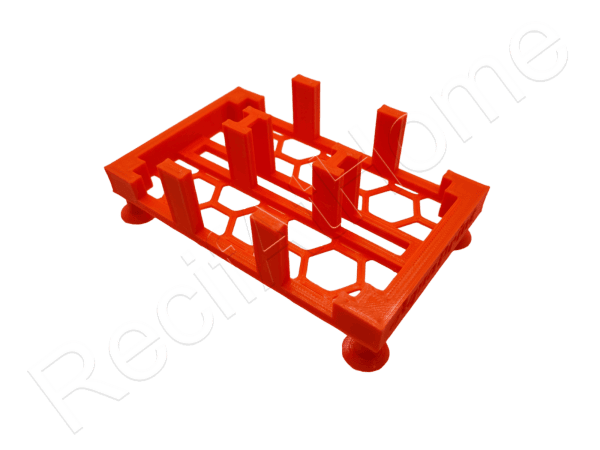 2 Brick Stand Bio Brick Stands Aquaprint Orange Lxlxh 12x7,5x3 cm