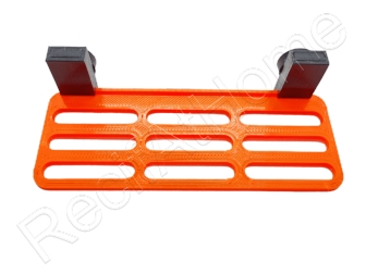 20 cm Slider Magnetic Single Color Frag Racks Aquaprint Orange 20x8cm
