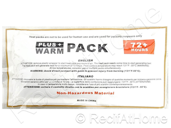 CHAUFFERETTES HEAT PACK  72 heures 
