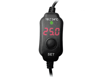 Chauffage réglable avec connexion USB pour les petits aquariums