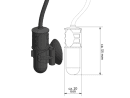 Chauffage réglable avec connexion USB pour les petits aquariums