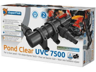 Super fish PONDCLEAR UVC 9W  pour  7500 L