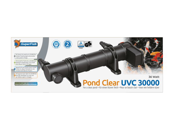 Super fish PONDCLEAR UVC 36W  pour  30000 L