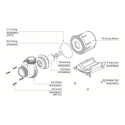 VarioS 10 Octo DC36V DC water Pompe complete with controller adapter and mountings for up to 16000 lit