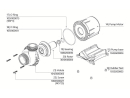 VarioS 10 Octo DC36V DC water Pompe complete with controller adapter and mountings for up to 16000 lit