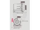 VarioS 10 Octo DC36V DC water Pompe complete with controller adapter and mountings for up to 16000 lit