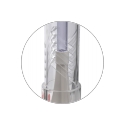 eSsence-130 Octo 600 Litres Space Saving interne ecumeur with AQ-1800S Pompe