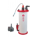 LR-150 Octo Lights Reactor with AQ-1200 Pompe